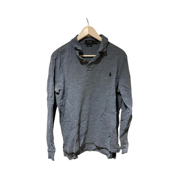 Light Blue Polo Ralp Lauren long-sleeve polo