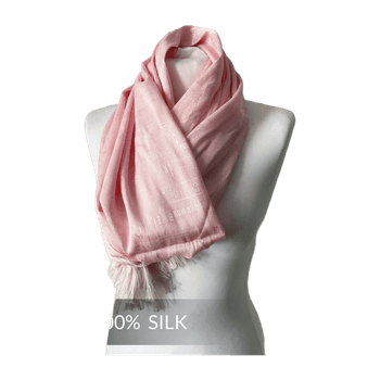 
Pure 100% silk jacquard scarf