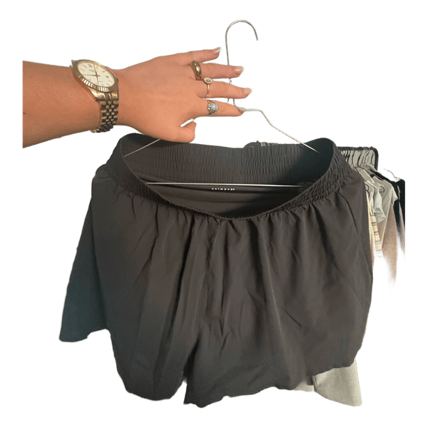 Sort træningsshorts