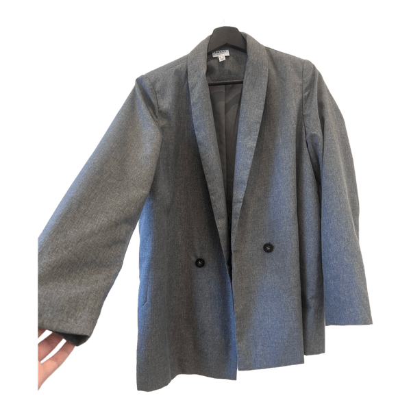 Fed grå blazer