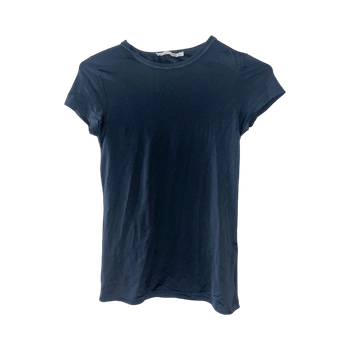 Tummansininen lyhythihainen paita