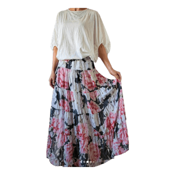 Boho stiliaus sijonas