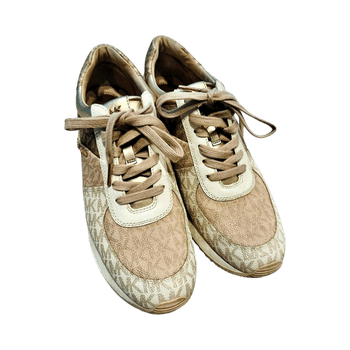 Michael Kors light pink trainers