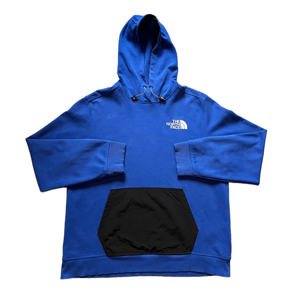Blue North Face hoodie