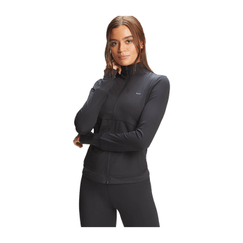 Black regular fit jacket