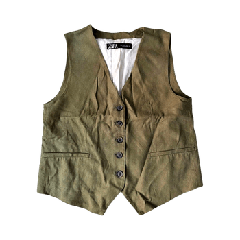 Zara roheline vest