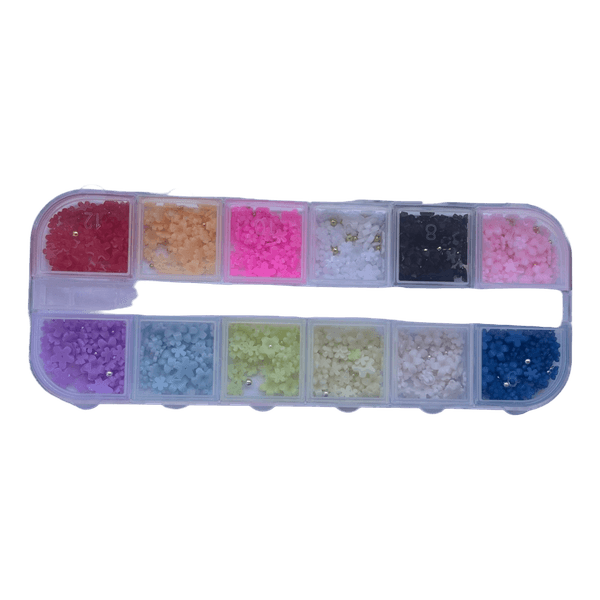 Nail art flower decorations