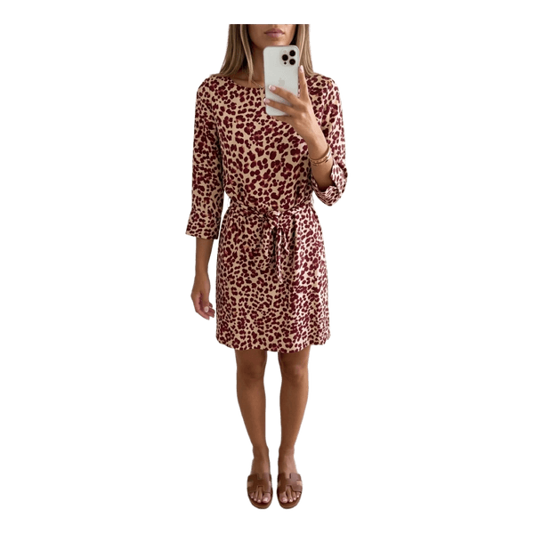 H&M leopard print dress
