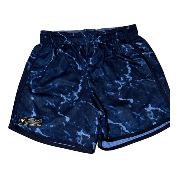 Blue Underarmour x Project Rock men’s shorts