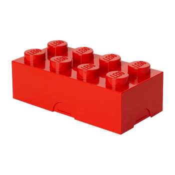 Red Lego lunch box