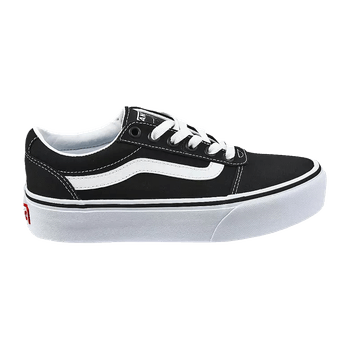 Black and White Vans Shoes