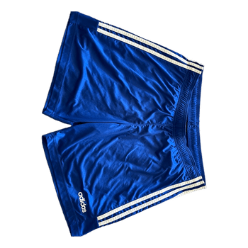 Blue adidas sports shorts