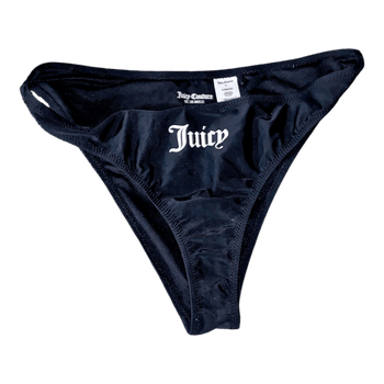 Black Juicy bikini bottoms