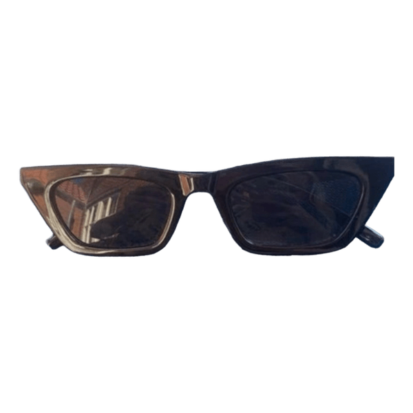Sorte cat-eye solbriller