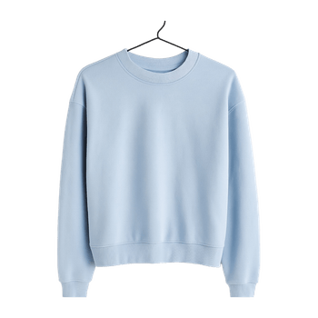 Light blue sweatshirt