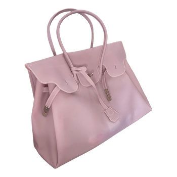 Beautiful lavender Jelly Bag transparent firkin tote