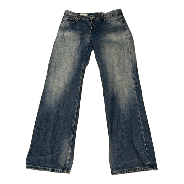 Zara low waist wise leg jeans