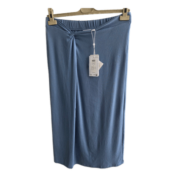 Vila blue midi skirt