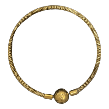 Gold pandora bracelet