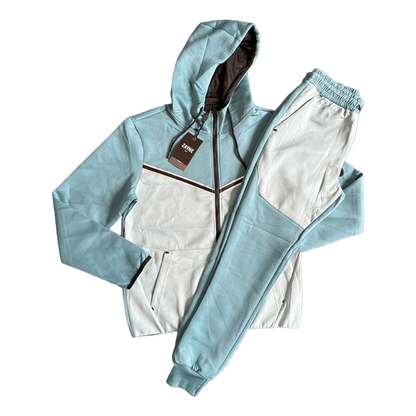 Zayne colorblock tracksuit set