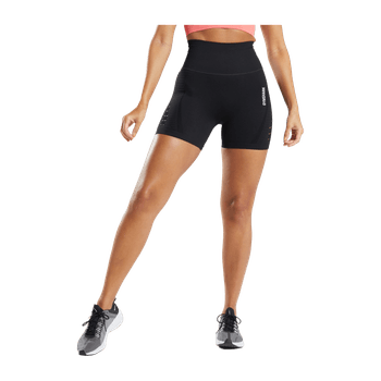 Black seamless shorts
