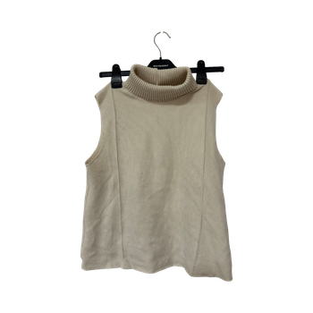 Vaalea pooloneule liivi