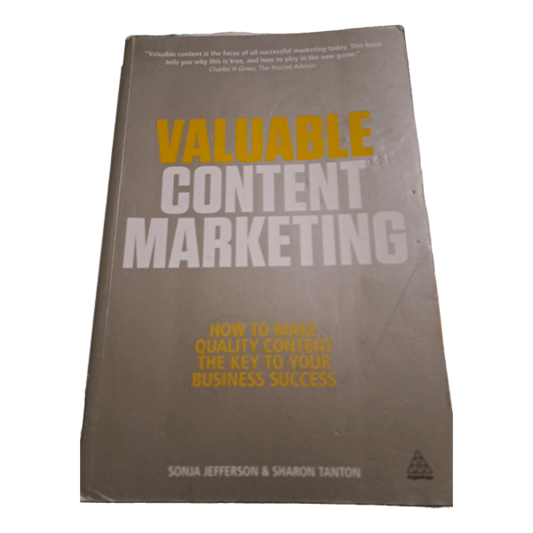 Valuable Content Marketing kirja