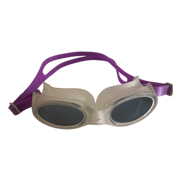 Speedo Kids Swimming Goggles Purple/Clear – Adjustable Youth Swim Goggles
