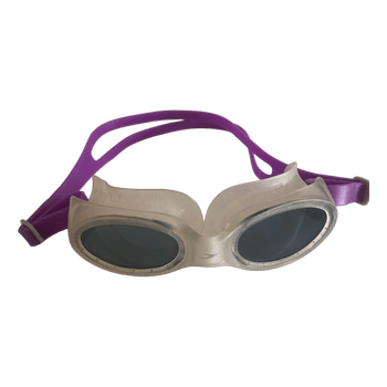 Speedo Kids Swimming Goggles Purple/Clear – Adjustable Youth Swim Goggles