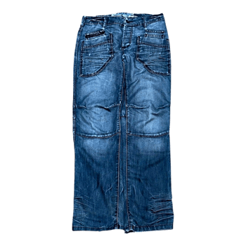 Fishbone blue jeans