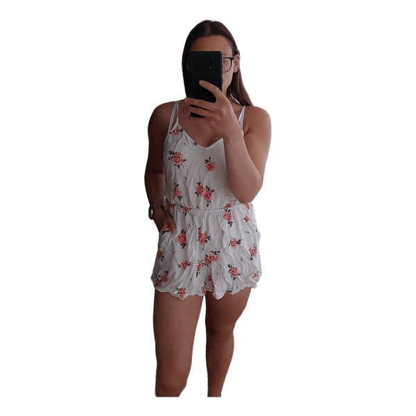 Floral print playsuit