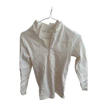 Zip-up long sleeve top