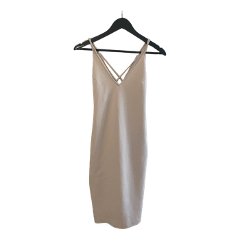 Beige juhlamekko