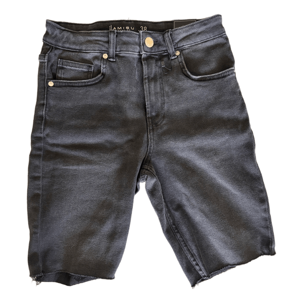 Black denim shorts M/38