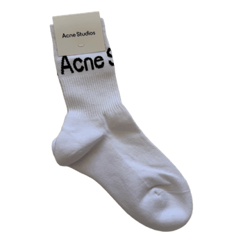 White Acne Studios socks