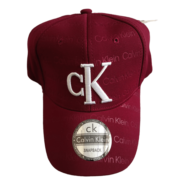 Burgundy Calvin Klein cap