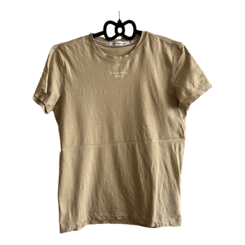 Beige Calvin Klein t-shirt