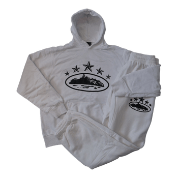 Valkoinen Corteiz tracksuit