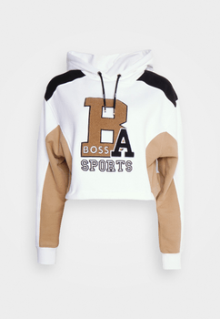 White zip-up sweater