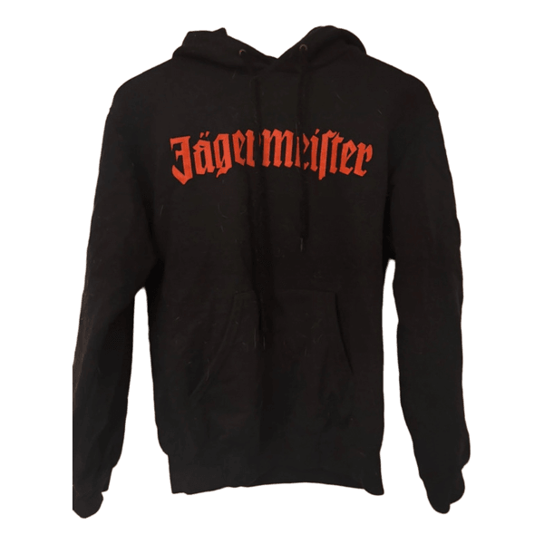 Svart Jägermeister hoodie