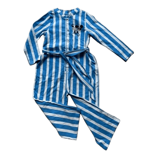 Mini Rodini Ritz ratz randig jumpsuit – Storlek 92/98 (Nyskick!)