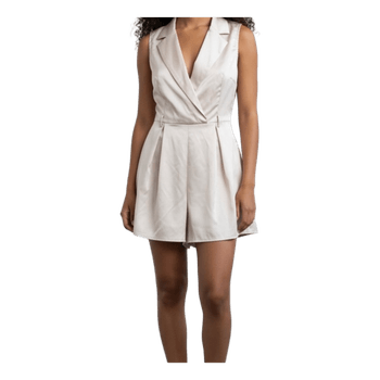 Beige playsuit