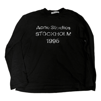 Acne Studios black long-sleeve