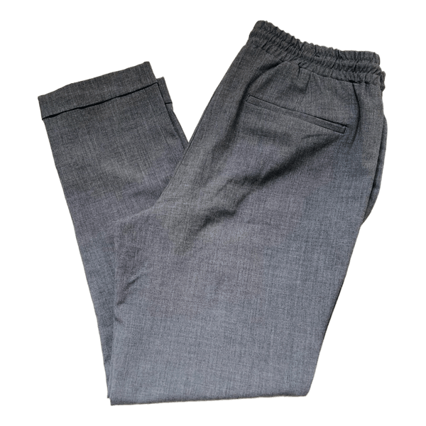 Topman grey drawstring trousers size W32R