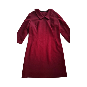 Vintage burgundy dress