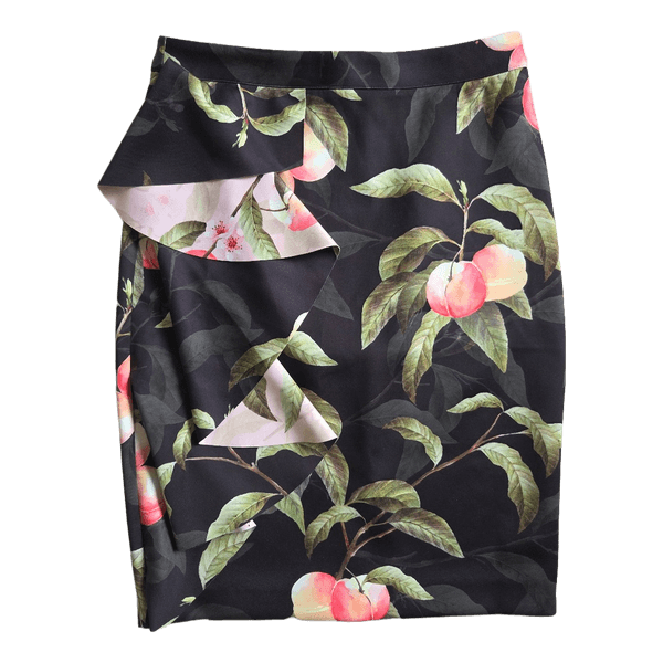 Ted Baker print skirt