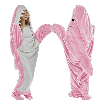 Pink shark costume