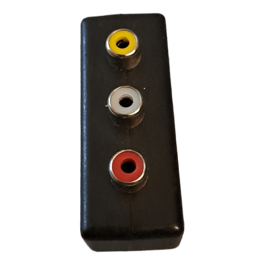 RCA av-liitinsovitin