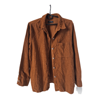 Brown corduroy shirt