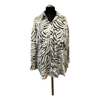 Zara animal print shirt